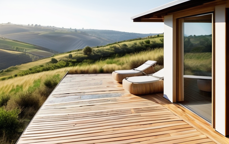 도시와 농촌의 주거 혁신 비교 - **Urban Smart Home: Seamless Connectivity and Comfort**
    A wide-angle interior shot of a contempo...