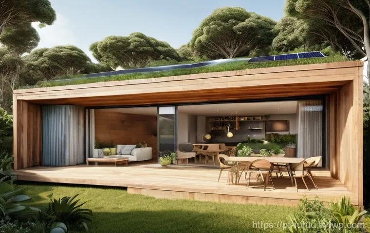 주거 혁신의 성공 사례  국제적 접근 - **Smart Home Comfort:** A family of three (a mother, a father, and a child around 8-10 years old, al...