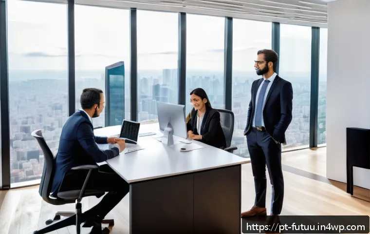 주거 혁신을 위한 가상 협업 플랫폼 - A modern Brazilian real estate virtual negotiation scene showing diverse professionals—including rea...